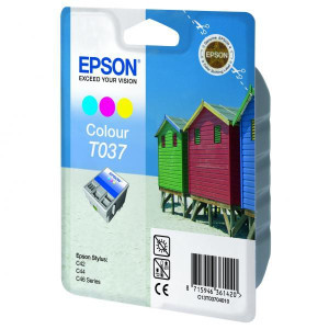 Epson original ink C13T037040, color, 180str., 25ml