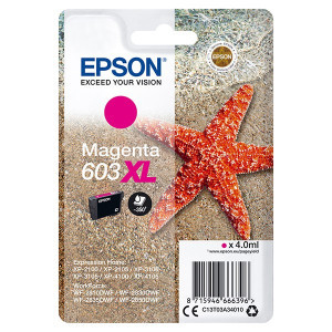 Epson original ink C13T03A34010, 603XL, magenta, 4.0ml