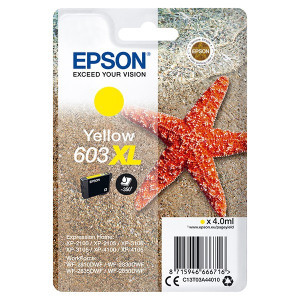Epson original ink C13T03A44010, 603XL, yellow, 4.0ml