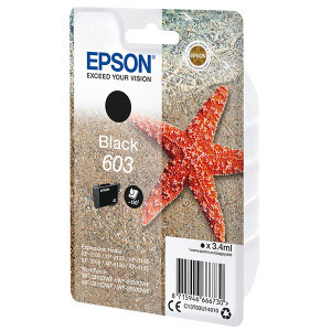 Epson original ink C13T03U14020, black, blister s ochranou, 3.4ml