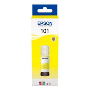Epson originál ink C13T03V44A, 101, yellow, 70ml, Epson EcoTank L6160,L6170,L6190,L4150,L4160