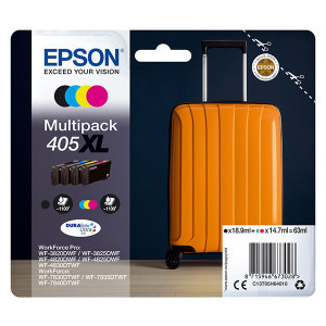 Epson original ink C13T05H64010, 405XL, CMYK, 1x18.9 + 3x14.7ml
