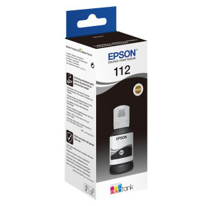 Epson originál ink C13T06C14A, 112, black
