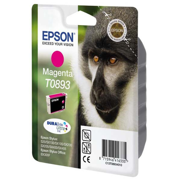 Epson original ink C13T08934011, magenta, 3,5ml