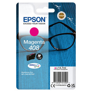 Epson original ink C13T09J34010, T09J340, 408, magenta, 14.7ml