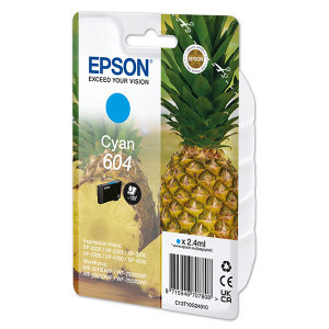 Epson original ink C13T10G24010, T10G240, 604, cyan, 2.4ml
