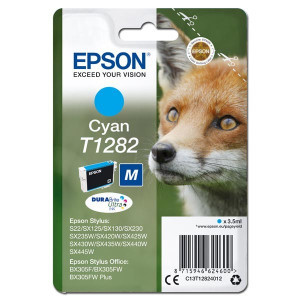 Epson original ink C13T12824012, T1282, cyan, 3,5ml