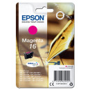 Epson originál ink C13T16234012, T162340, magenta, 3.1ml