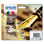 Epson original ink C13T16264012, T162640, CMYK, 3x3.1/5.4ml