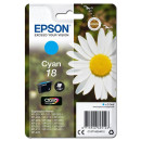 Epson originál ink C13T18024012, T180240, cyan, 3,3ml