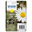 Epson originální ink C13T18044012, T180440, yellow, 3,3ml