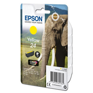 Epson original ink C13T24244012, T2424, yellow, 4,6ml