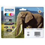 Epson original ink C13T24384011, T2438, 24XL, CMYK/light C/light M, 3x8,7/2x9,8/10ml