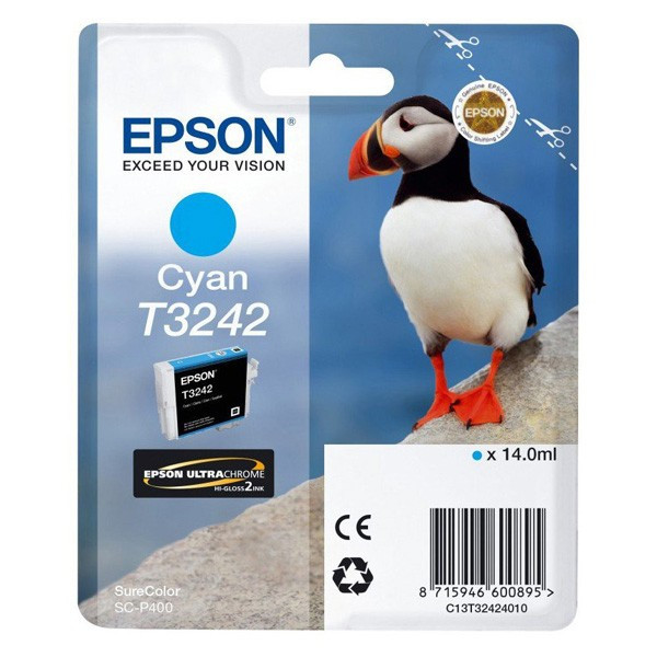 Epson original ink C13T32424010, cyan, 14ml, Epson SureColor SC-P400