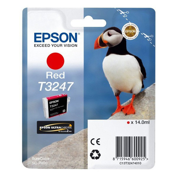 Epson original ink C13T32474010, red, 14ml