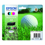 Epson original ink C13T34664010, T346640, CMYK, 18.7ml