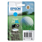 Epson original ink C13T34724010, T347240, 34XL, cyan, 10.8ml
