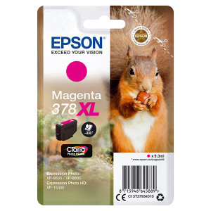 Epson original ink C13T37934010, 378XL, magenta, 9,3ml