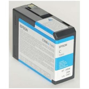 Epson original ink C13T580200, cyan, 80ml, Epson Stylus Pro 3800