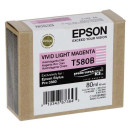 Epson originál ink C13T580B00, light vivid magenta, 80ml