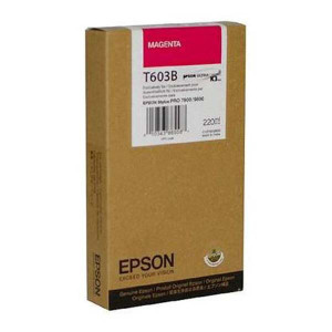 Epson original ink C13T603B00, magenta, 220ml