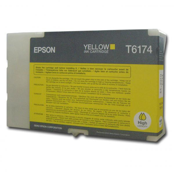 Epson original ink C13T617400, yellow, 100ml, high capacity, Epson B500, B500DN