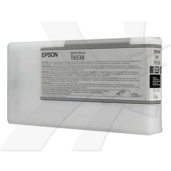 Epson originální ink C13T653800, matte black, 200ml