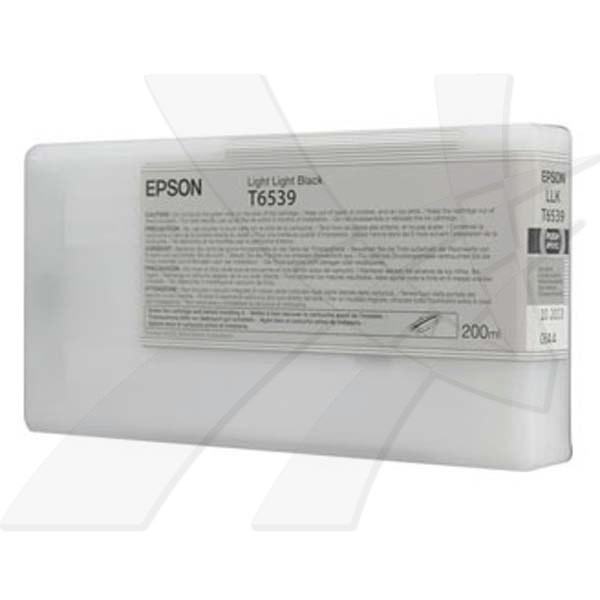 Epson originální ink C13T653900, light light black, 200ml