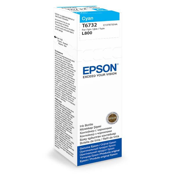 Epson original ink C13T67324A, cyan, 70ml