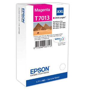 Epson original ink C13T70134010, XXL, magenta, 3400str.