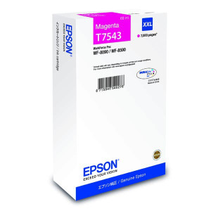 Epson original ink C13T754340, T7543, XXL, magenta, 69ml, Epson WorkForce Pro WF-8090DW, WF-8590DWF