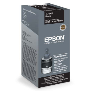 Epson originální ink C13T77414A, black, 140ml
