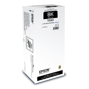 Epson originál ink C13T838140, T8381, XL, black, 318.1ml