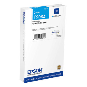 Epson original ink C13T90824N, T9082, XL, cyan, 39ml