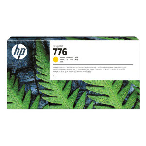 HP originál ink 1XB08A, HP 776, Yellow, 1000ml