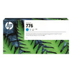 HP original ink 1XB09A, HP 776, Cyan, 1000ml