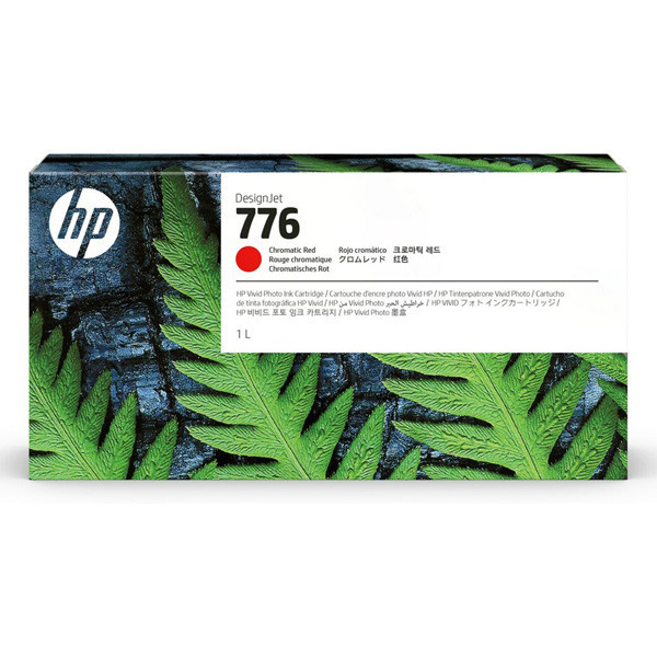 HP original ink 1XB10A, HP 776, Chromatic Red, 1000ml