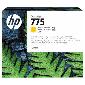 HP original ink 1XB19A, HP 775, Yellow, 500ml