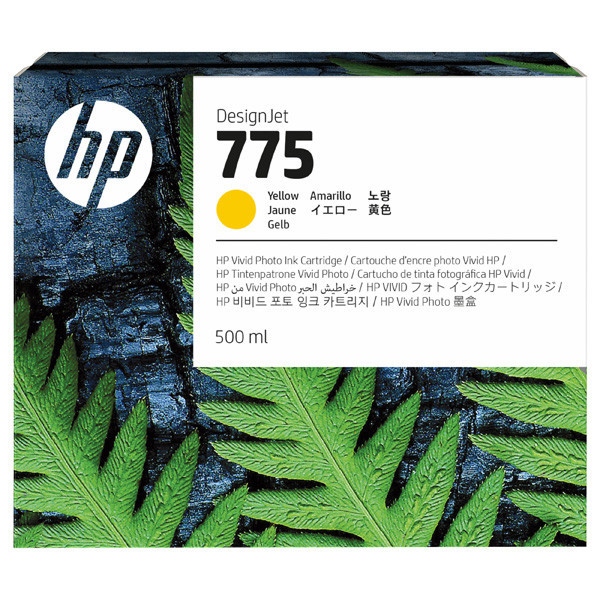 HP original ink 1XB19A, HP 775, Yellow, 500ml