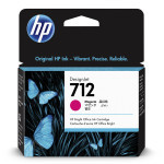 HP original ink 3ED68A, HP 712, magenta, 29ml