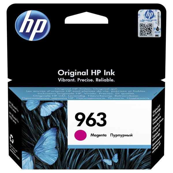 HP originální ink 3JA24AE, HP 963, magenta, 700str., 10.77ml
