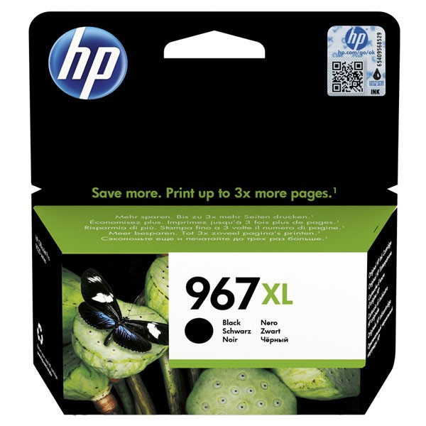 HP original ink 3JA30AE, HP 963XL, high capacity, black, 2000str., 48ml