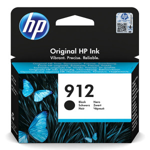 HP originál ink 3YL80AE, HP 912, high capacity, black, 300str.