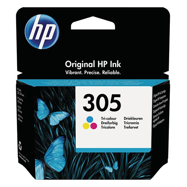 HP original ink 3YM60AE, HP 305, Tri-colour, 100str.