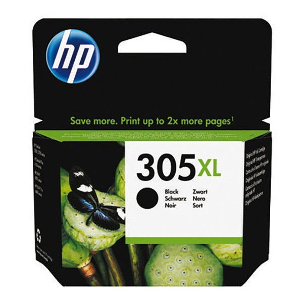 HP original ink 3YM62AE, HP 305XL, black, 240str., High yield