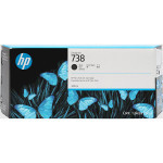 HP original ink 498N8A, HP 738, čierna, 300ml