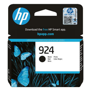 HP original ink 4K0U6NE#CE1, HP 924, black, 500str.