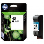 HP original ink 51645AE, HP 45, black, 930str., 42ml