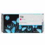 HP original ink 676N0A, HP 738M, magenta, 300ml