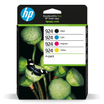 HP original ink 6C3Z1NE, HP 924, CMYK, blister, 500/3*400str.